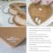 Kate Aspen® Kraft Heart Baby Shower Keepsake Book